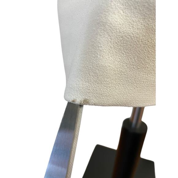 Vtg 80s Lime Nite Dress Sz L Ivory Beaded Backless Cocktail Wedding Bridal Elope - Picture 7 of 12